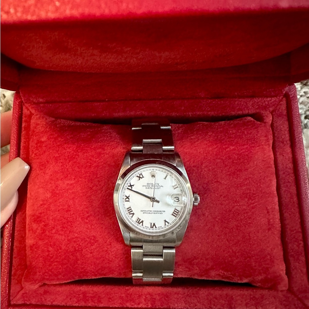 Rolex 31 mm Oyster Perpetual Datejust watch